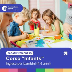 Pagamento corso annuale Infants 2026/27 – Bambini 4–6 anni